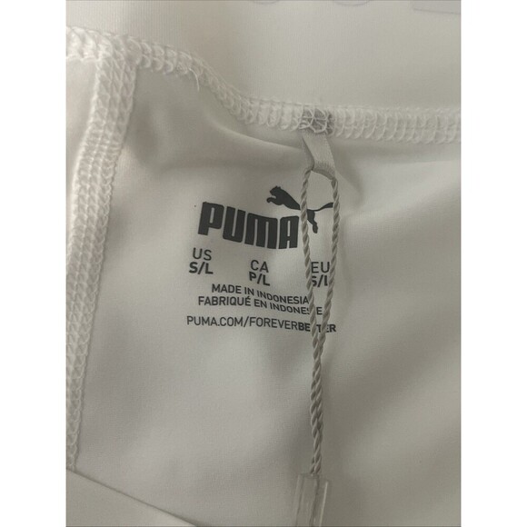 PUMA PWRSHAPE Solid Skirt Small Long White NEW Skort Performance Athletic Golf - Picture 6 of 13